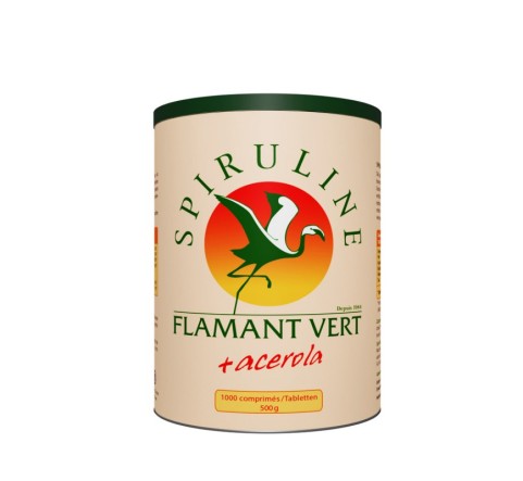 Spiruline bio + acérola 1000 cp.